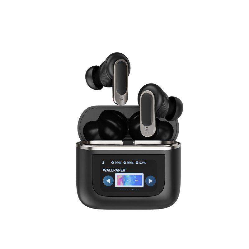 With Touching Screen High Quality TWS Earbuds Noise Cancellation Earphone Applicable To Outdoor For Sports For Gaming