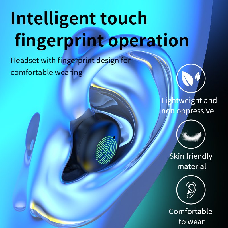 E2 TWS Earphone BT 5.1 Dual Stereo Noise Reduction Fone De Ouvido Audifono Bass Touch Control Wireless Earbuds Headphone