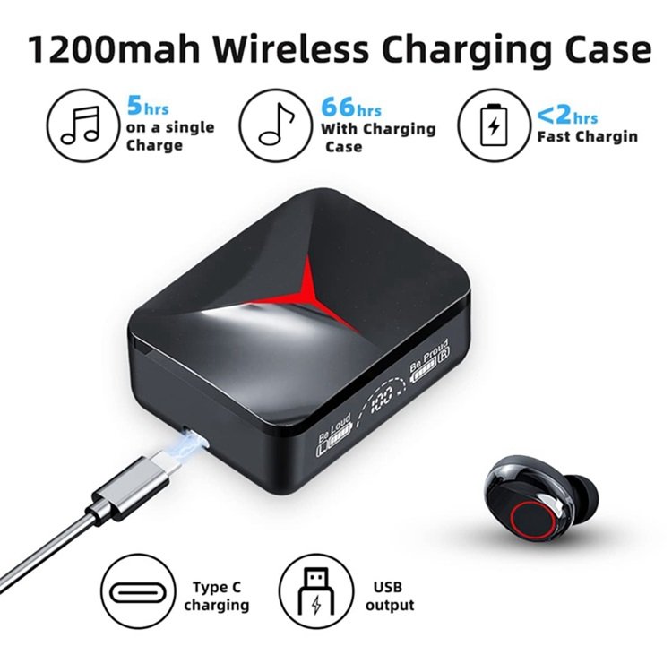 Tws wireless 2023 auriculares audifonos m90 pro m90pro tws gaming in ear power bank fone earbuds earphones headphones m90