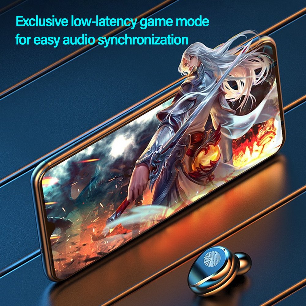 Upgraded F9 Audifonos Inalambricos BT 5.3 Auriculares Wireless Earbuds Touch Control Deep Bass TWS earbuds Noise Canceling Earph