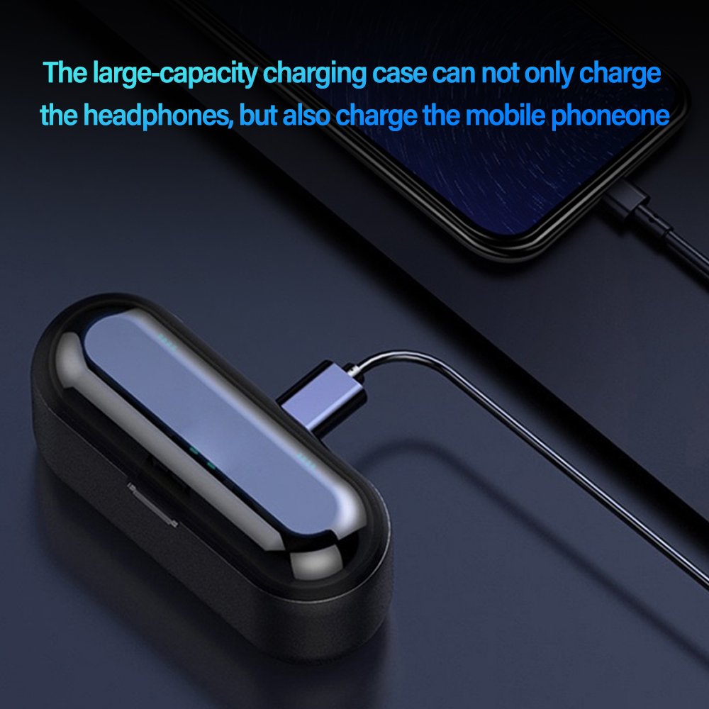 Upgraded F9 Audifonos Inalambricos BT 5.3 Auriculares Wireless Earbuds Touch Control Deep Bass TWS earbuds Noise Canceling Earph