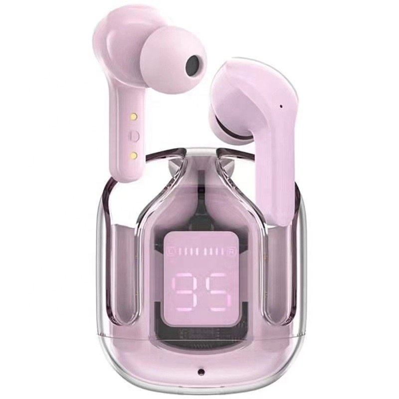 Ready to ship wireless headphone accessories audifonos air 31 transparent earbuds bluetooths auriculares earphones with case