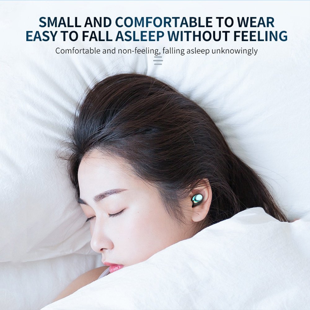 F9 TWS IPX5 2000mAh Battery Bluetooths Waterproof in-Ear Stereo True Wireless Earbuds