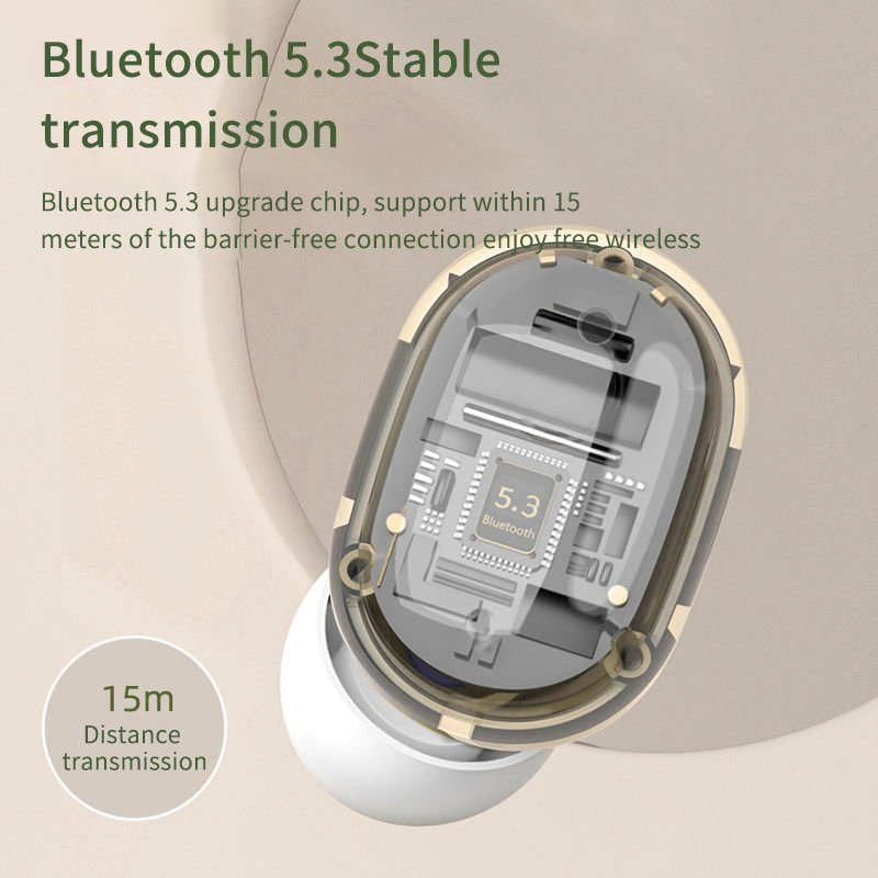 E8S TWS Earbud 2023 In-ear Headphones Waterproof Fones De Ouvido Mini Colorfoul Wireless Earphones Headphones with LED Display