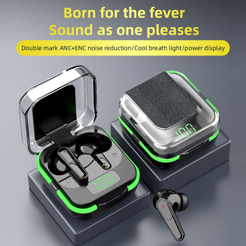 2024 Factory New Audifonos TWS Earbuds Wireless Headphones BT 5.3 Earphones In Ear Noise Cancelling Gaming Sport Skin color