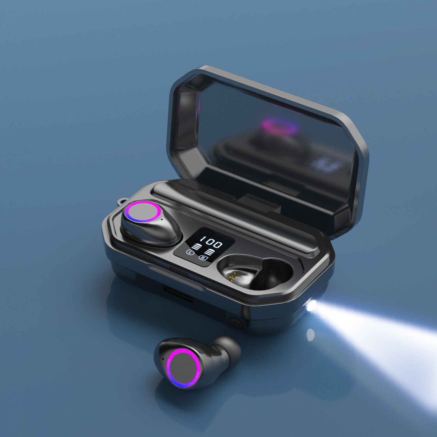 Hot Sale M12 TWS Earphones and Headphones - Noise Cancelling In-ear Earphones