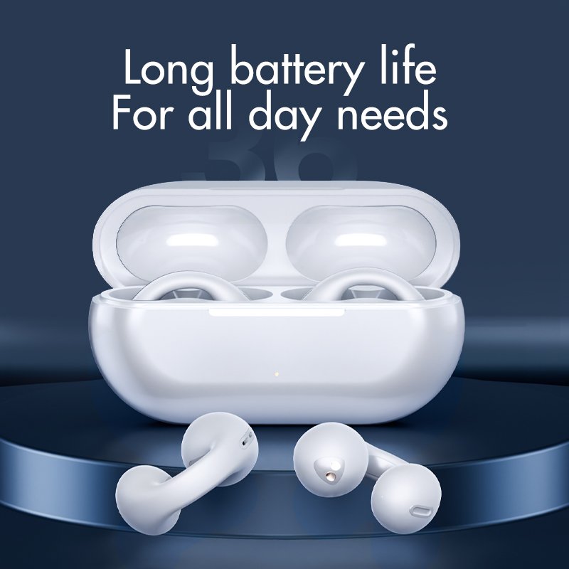 2023 New for Ambie Sound Earcuffes TWS Wireless Headphone V5.3 Stereo Sports Waterproof Earhook Earphones With Microphone