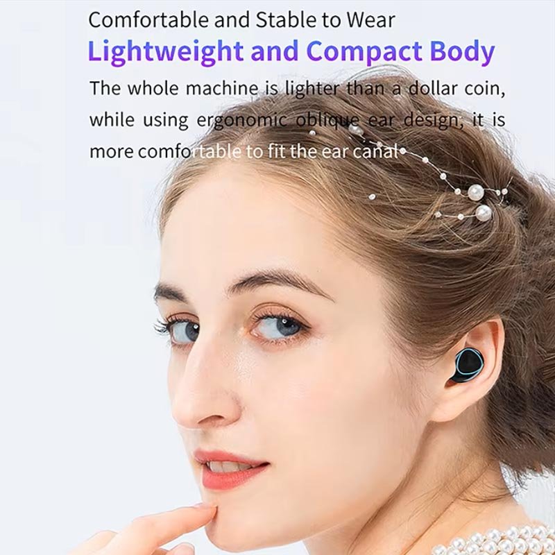 M10 Wireless Bluetooth Headphones Tws Waterproof Earbuds with Mic Earphones Digital Display Headset Large Capacity Charging Case