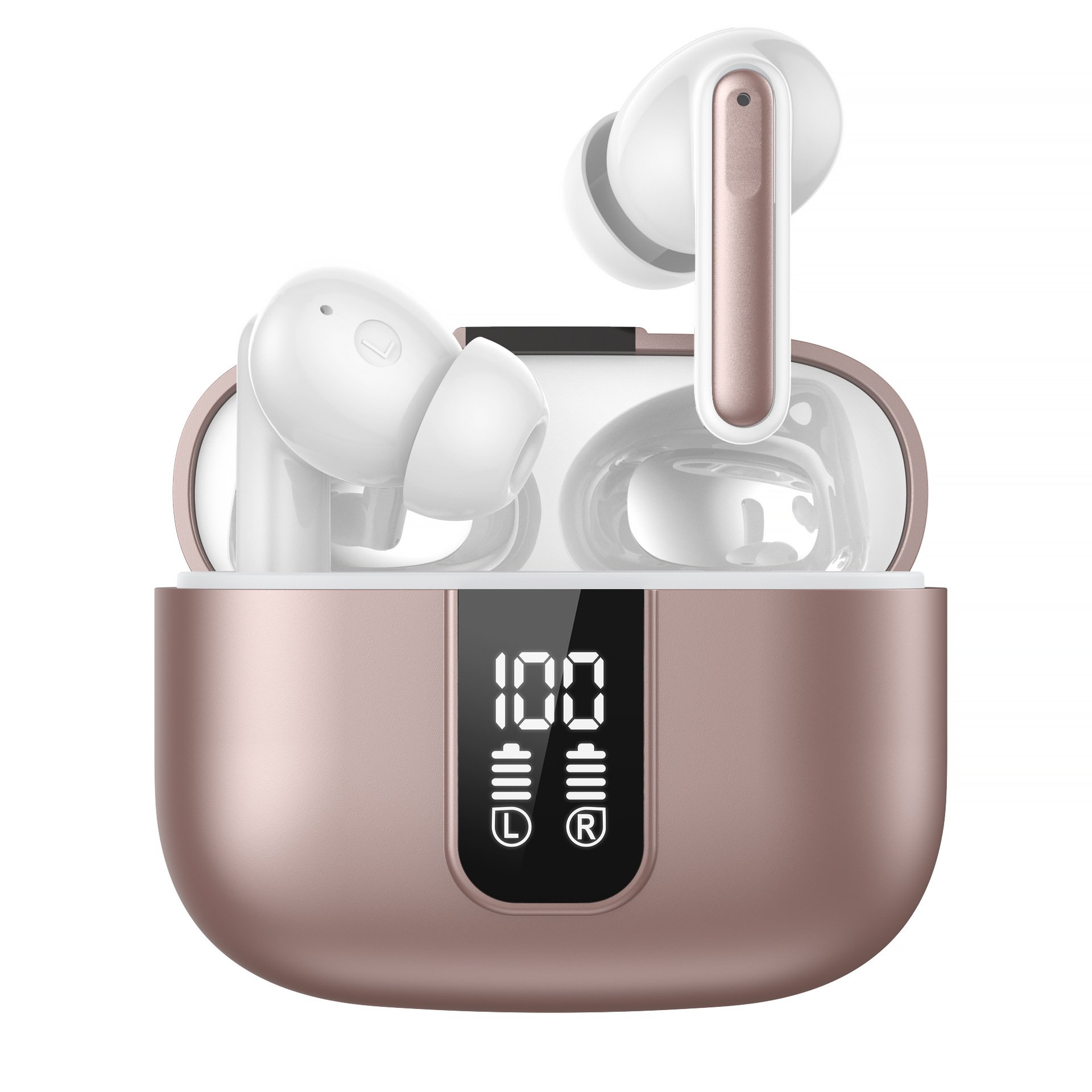 M8 High Quality Wireless Earphones - New In Ear Long Range Private Model Noise Cancelling Earphones