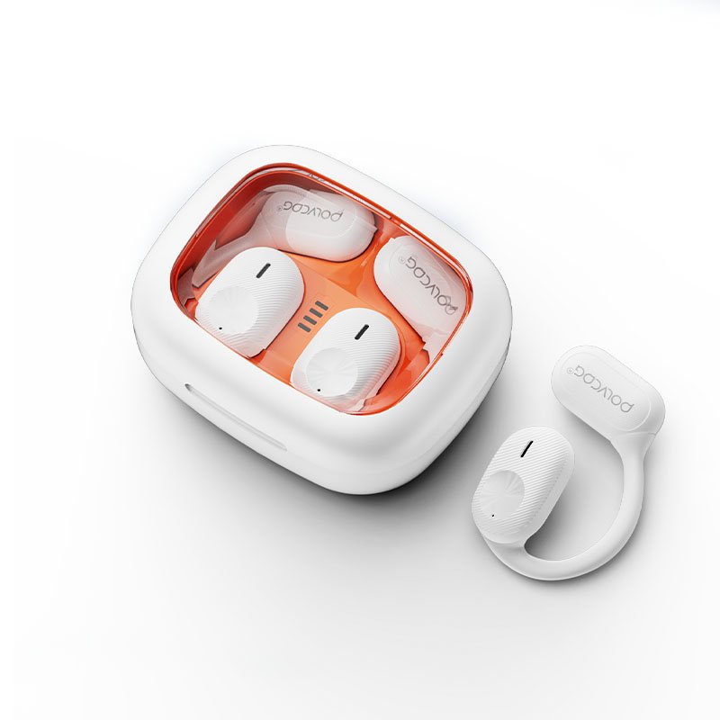 2023 Wireless Ear Clip Bone Conduction Headphones noise cancelling bt5.3 tws sport gaming bone conduction clip on earphone