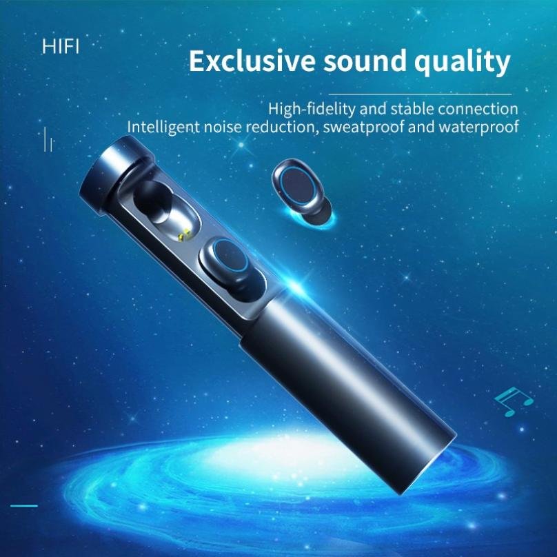 2024 New Product N21 OEM ODM Tws Headphones With Flashlight Microphone Hifi Headset Sports Wireless Earbuds Earphone