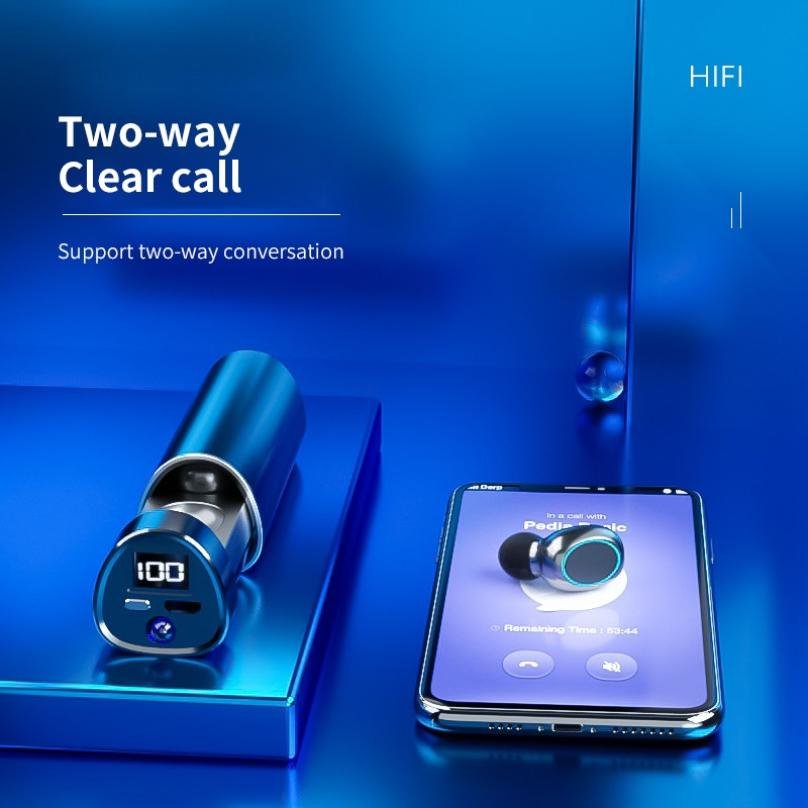 2024 New Product N21 OEM ODM Tws Headphones With Flashlight Microphone Hifi Headset Sports Wireless Earbuds Earphone