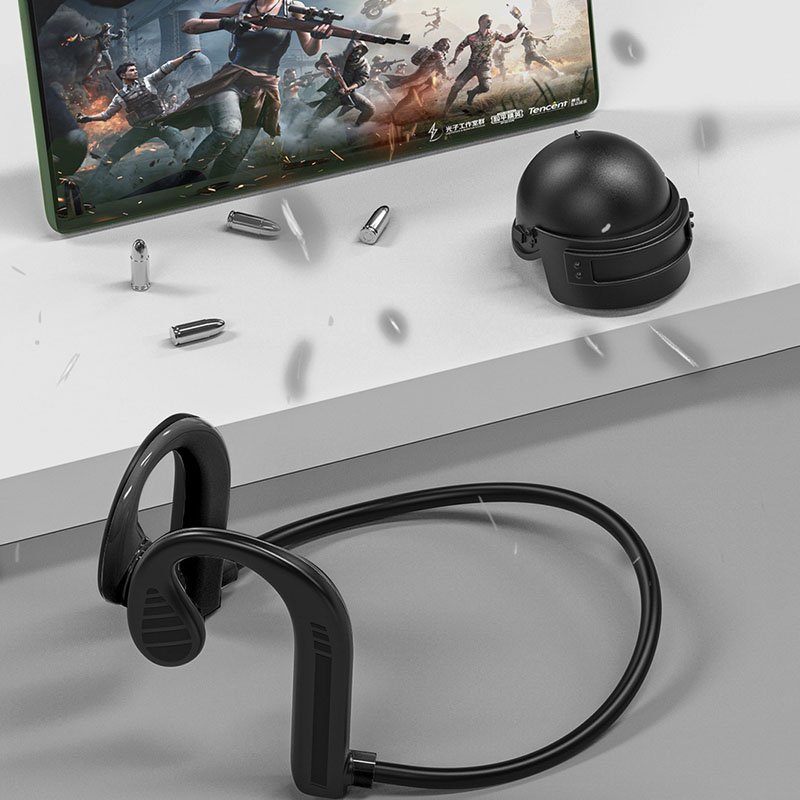 Popular OEM Sports Bone Conduction Blotooth Headset Earbuds TWS Wireless Ear Hook Waterproof Headset Earphones Headphones