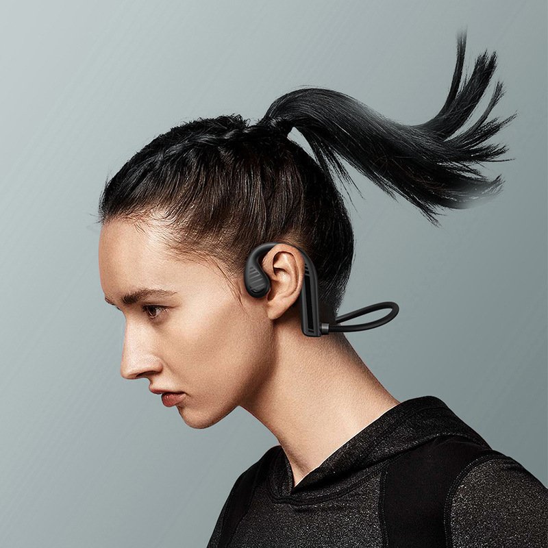 Popular OEM Sports Bone Conduction Blotooth Headset Earbuds TWS Wireless Ear Hook Waterproof Headset Earphones Headphones