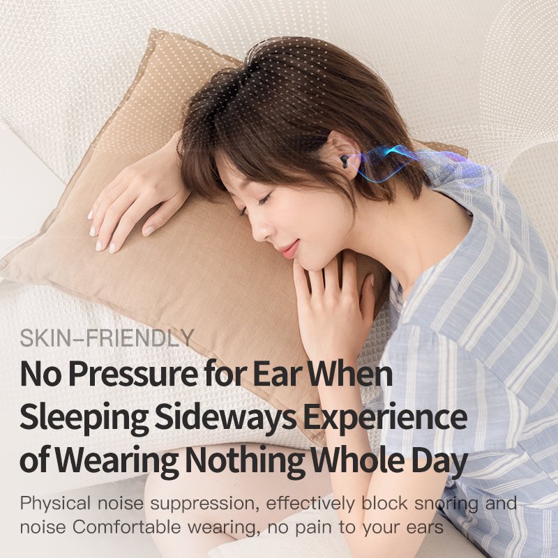 New wholesale wireless sleep earphones dedicated side Sleep Bluetooth earphones TWS Wake up Mini sports running earphones