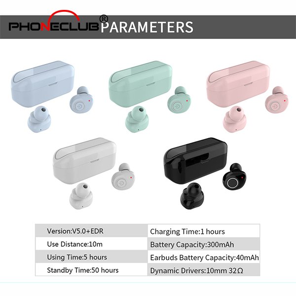 2019 Best Selling Wireless headphones TWS BT Earphones V5.0