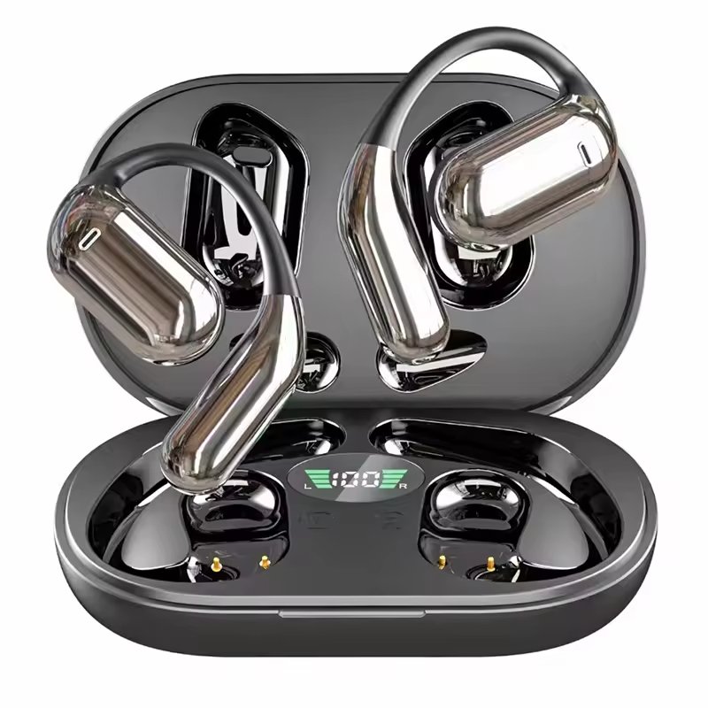 Q16PRO LCD Touch Screen Earphone wireless earbuds Q16 ENC ANC Noise Reduction Earphone LED Full-color Screen Display TWS earbuds