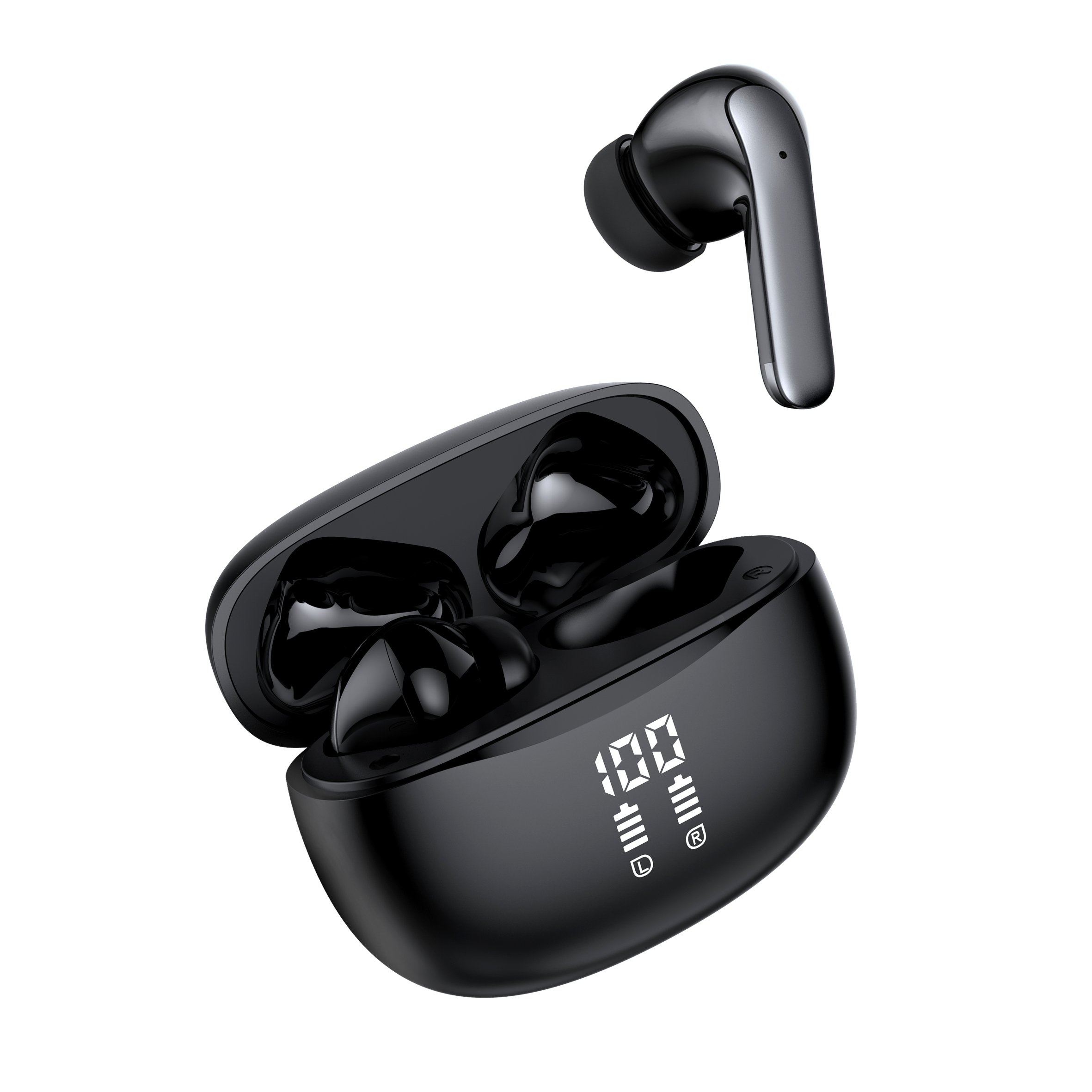 S52 Wireless Earbuds LED Display Headset Gaming in-Ear Headphones Cordless in-Ear Earphones For iphone 16 Draadloze Oordopjes