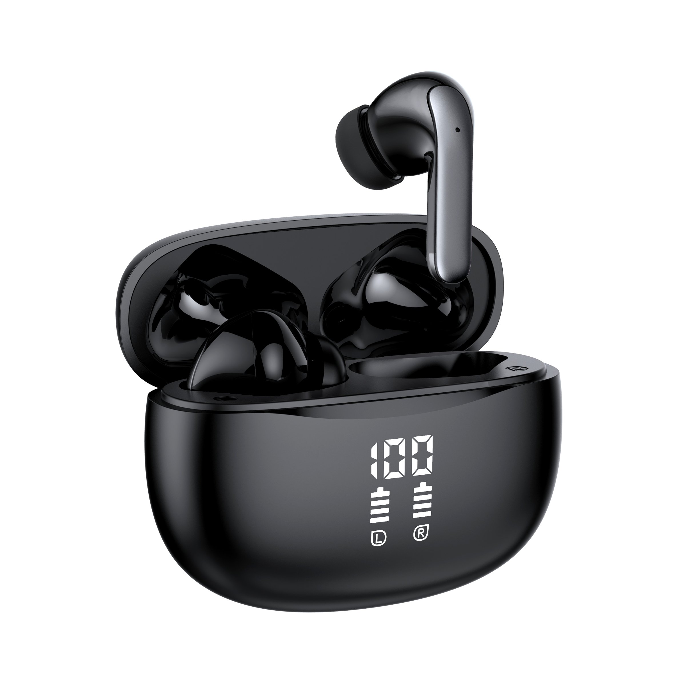 S52 Wireless Earbuds LED Display Headset Gaming in-Ear Headphones Cordless in-Ear Earphones For iphone 16 Draadloze Oordopjes