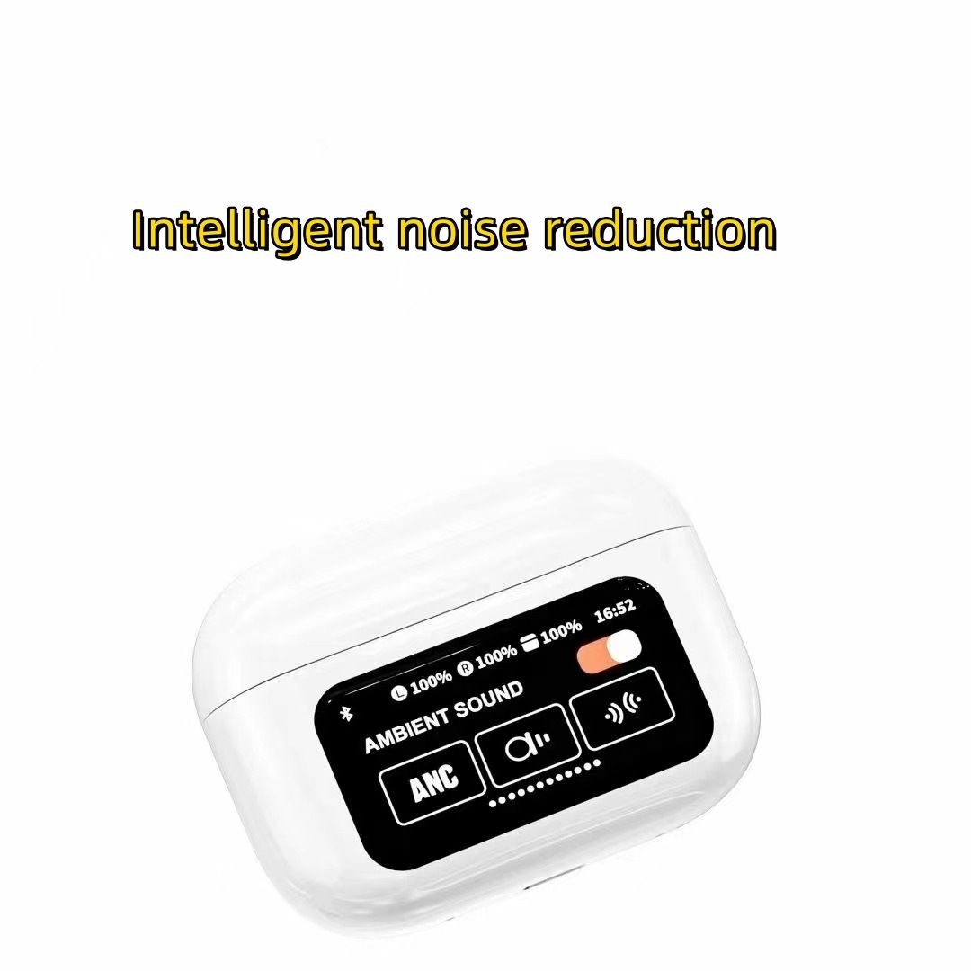Newest A9 PRO TWS Wireless Earphones with ANC Touch Screen Digital Battery Indicator JL Chipset Noise Cancelling Earbuds