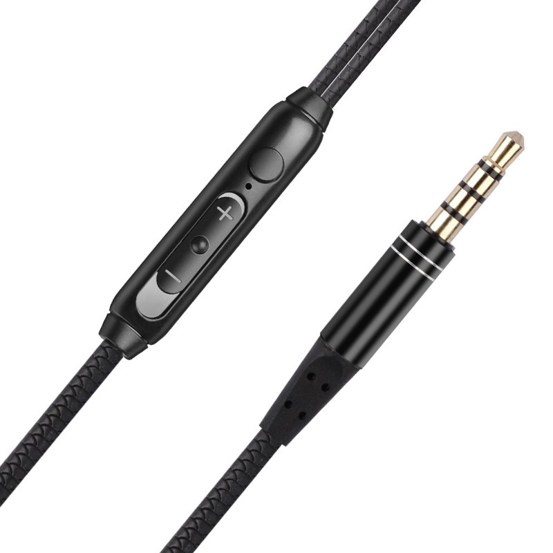 MICCELL earbuds wire earphone 3.5mm colorful noise cancelling high fi in ear stereo wired earbuds earphone for apple