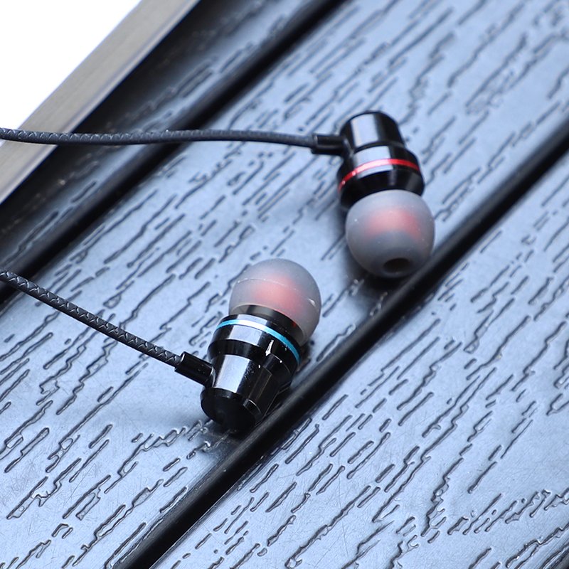 MICCELL earbuds wire earphone 3.5mm colorful noise cancelling high fi in ear stereo wired earbuds earphone for apple