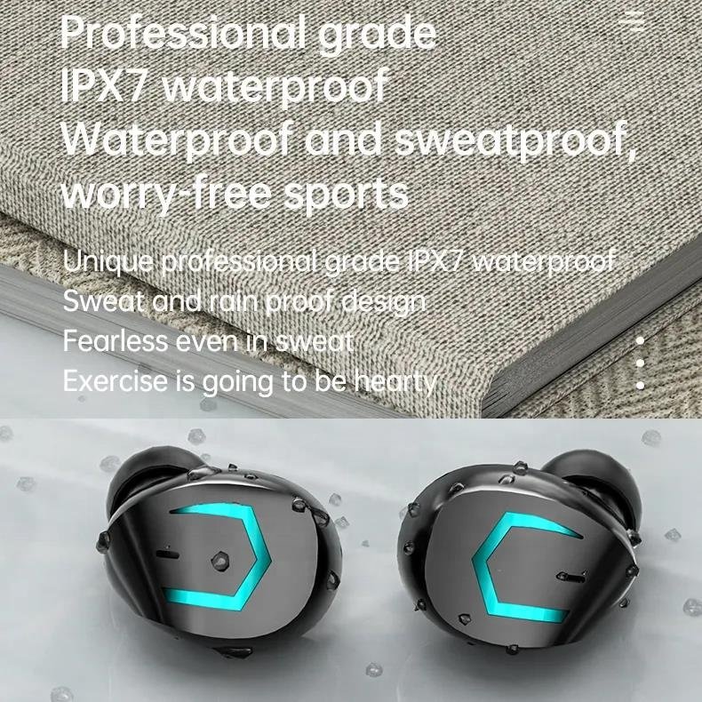 New Develop Digital Power Display Touch Control In Ear Stereo M36 Tws With Emergency Power For Phone Headsets