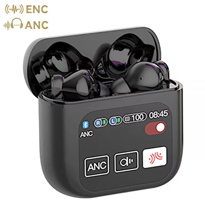 2024 tour pro 2 bt5.4 tws pro2 ecouteurs anc enc lcd touch screen headphones v8 tourpro2 se60 auriculares earbuds earphones