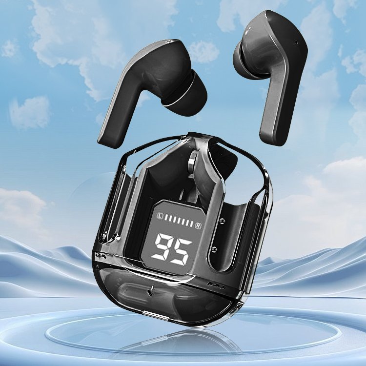 2024 Led Display Wireless Earbud Bluetooth 5.3 Waterproof In Ear Earphones Noise Cancelling Sports Earphones Headphones