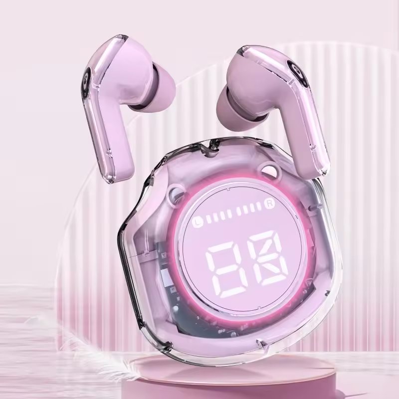 Transparent Crystal air39 tws Earphones Auriculares Audifonos Ear buds Wireless Headphone air 39 earbuds pods ultrapods pro 2