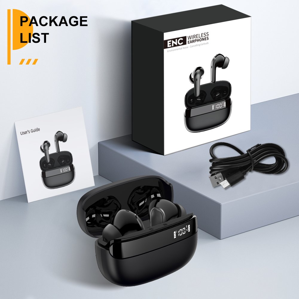 new TWS wireless headset Bluetooth 5.3 earbuds L03c earphone Hd noise cancelling super long standby music gaming headphones