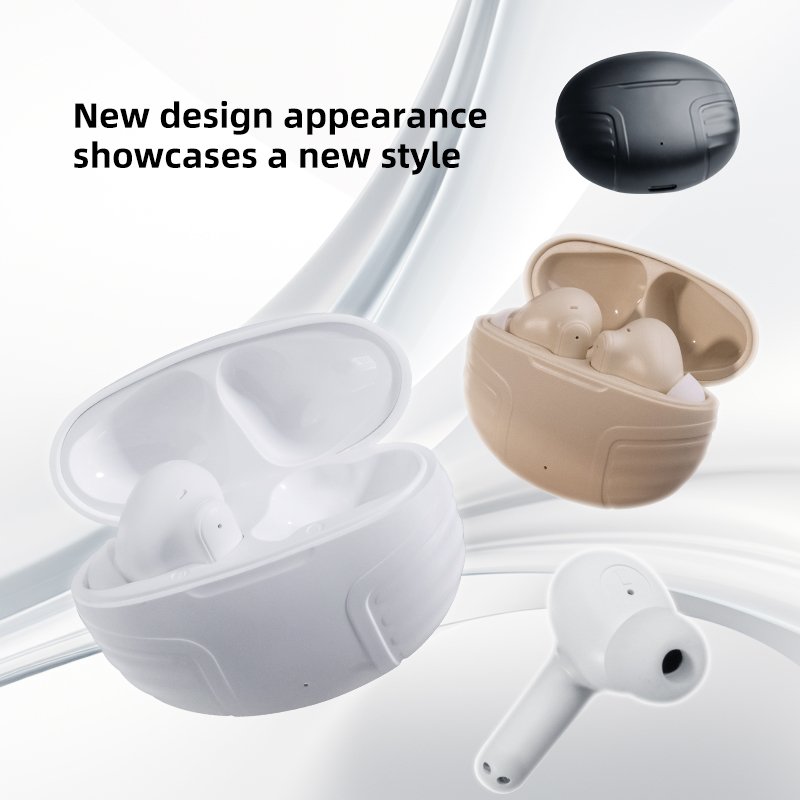DE818 4-Mics ANC+ENC Noise Cancelling In-Ear Wireless Earbuds TWS HIFI Sound Quality True Wireless Earphones with 30H Endurance