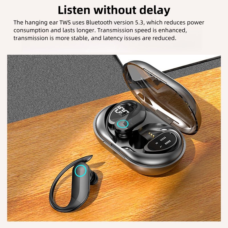 JL TWS Earbuds V5.3 Noise Cancelling Gaming Headphones Fone de Ourode Sem Fio TWS Earphones Fone de Ourode Sem Fio Earbuds V5.3