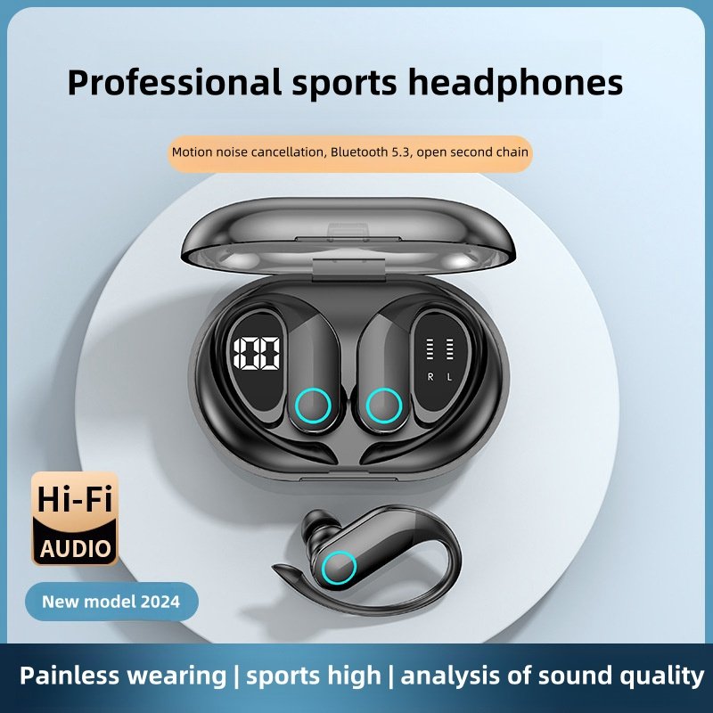 JL TWS Earbuds V5.3 Noise Cancelling Gaming Headphones Fone de Ourode Sem Fio TWS Earphones Fone de Ourode Sem Fio Earbuds V5.3