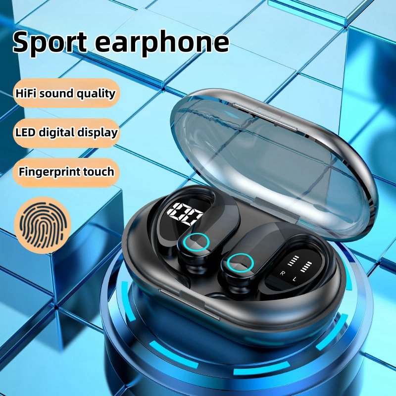 JL TWS Earbuds V5.3 Noise Cancelling Gaming Headphones Fone de Ourode Sem Fio TWS Earphones Fone de Ourode Sem Fio Earbuds V5.3