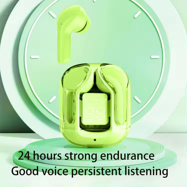 Air 31 TWS Earphones Earbuds Transparent Clear Crystal True Stereo Wireless Headphones Air31 In-ear TWS Headset