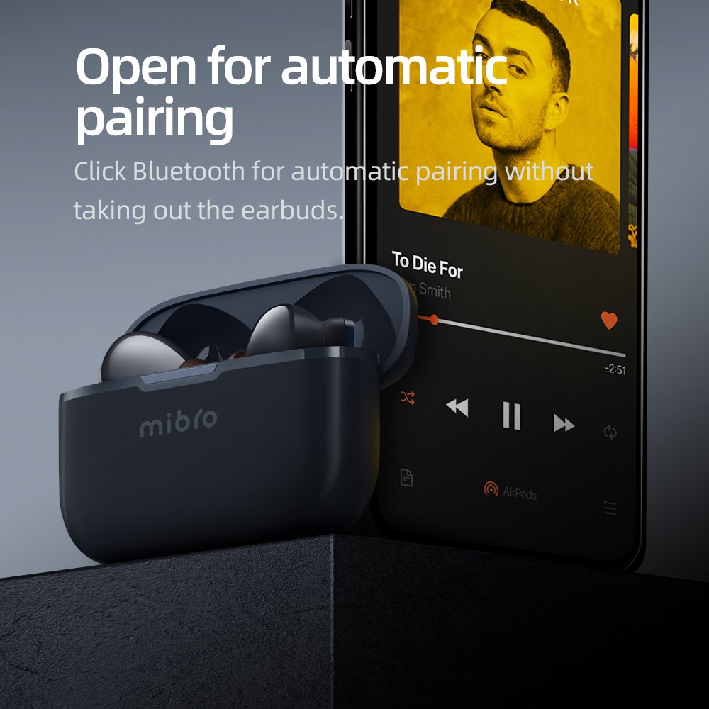 Mibro Earbuds AC1 TWS True wireless Bluetooth earphones ENC Noise Cancelling HD calling Low latency gaming in-ear earphones