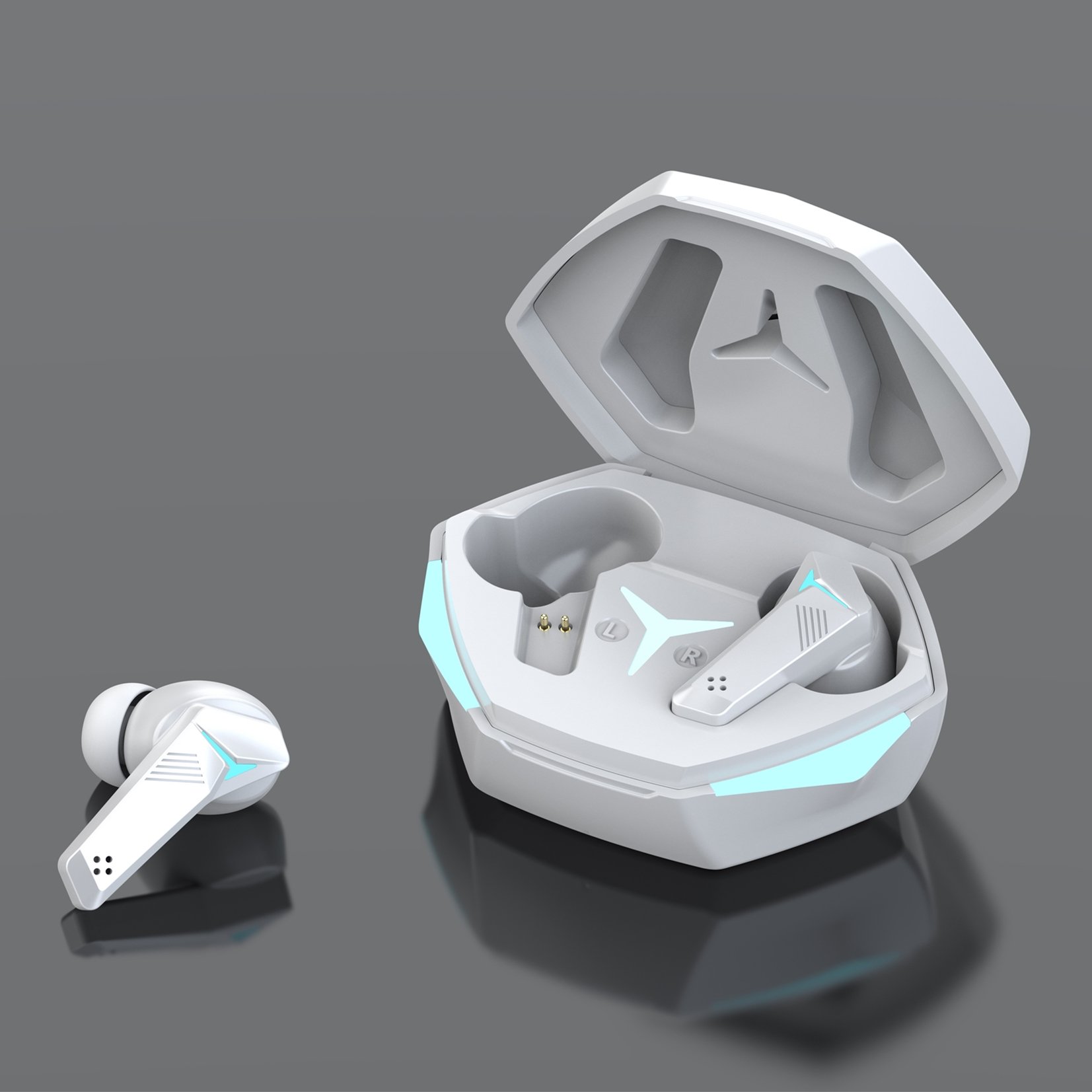 2024 New Products OEM ODM T33 Private Tooling New Gaming Wireless Headphone Low Latency Gaming Earbuds TWS Earphone