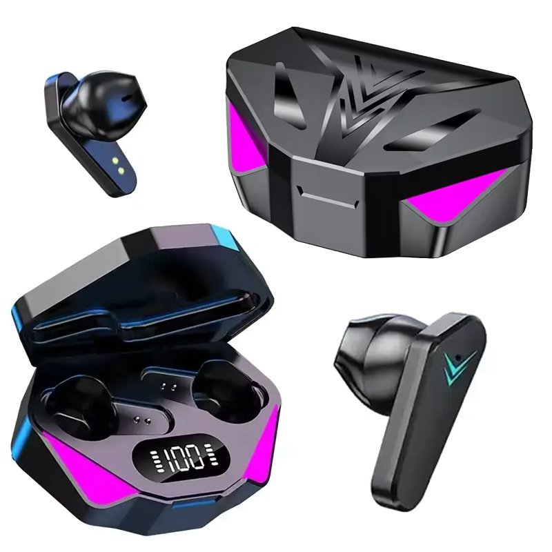 X15 TWS Earbuds Gaming True Wireless Stereo Earphones with Music HiFi Sound Quality and Intelligent Noise Cancellation