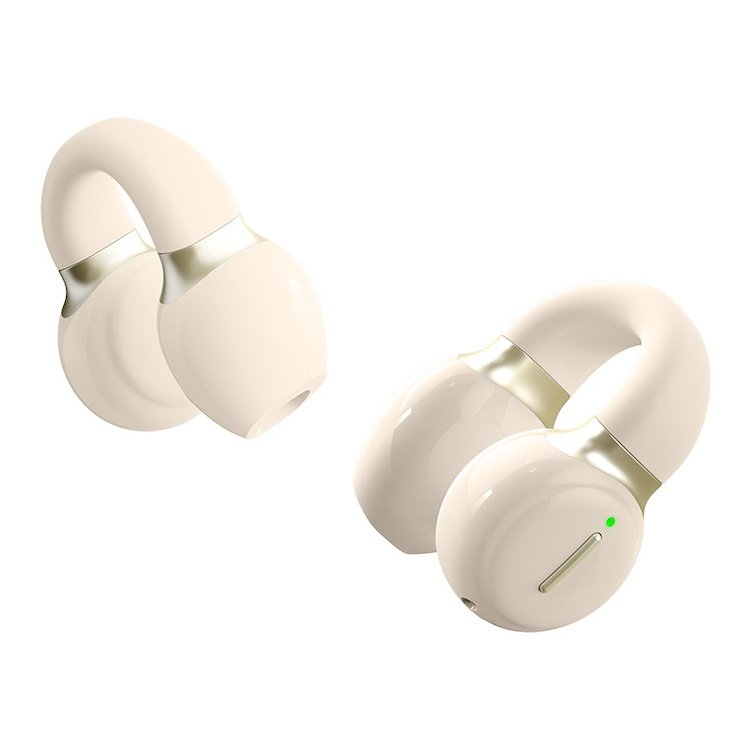 New Arrival Wireless Ear Clip Headphones Touch Control Earbuds HIFI Noise Cancelling TWS Earphone
