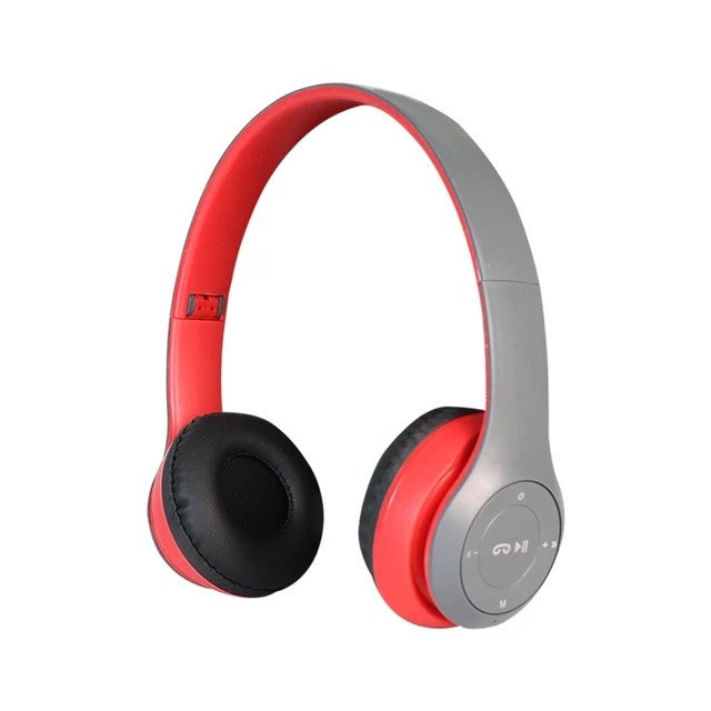 HOT Best P47 Headset Headphone Wireless Audio Wire Boat Hands free Earphone Earphones Mic With Hearing Aid