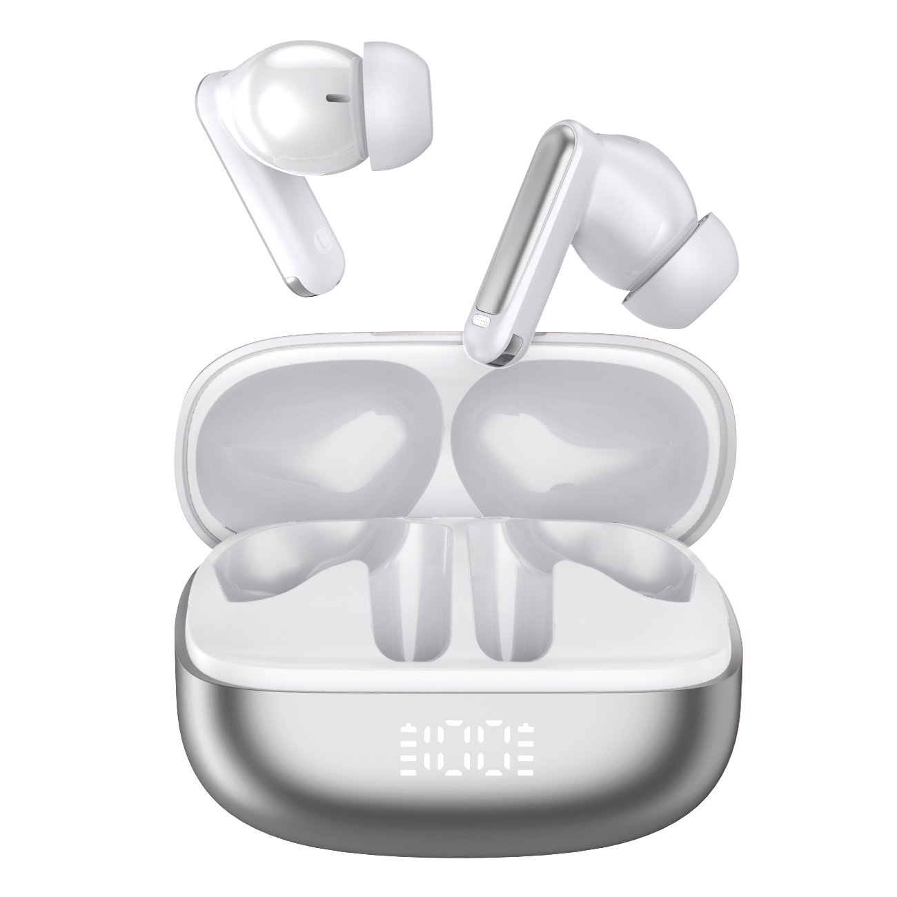 Huien Wireless Earbuds Bluetooth 5.4 Headphones Deep Bass Stereo Noise Cancelling TWS Earphones & Headphones