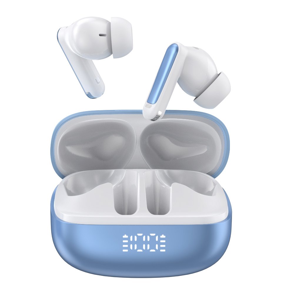 Huien Wireless Earbuds Bluetooth 5.4 Headphones Deep Bass Stereo Noise Cancelling TWS Earphones & Headphones