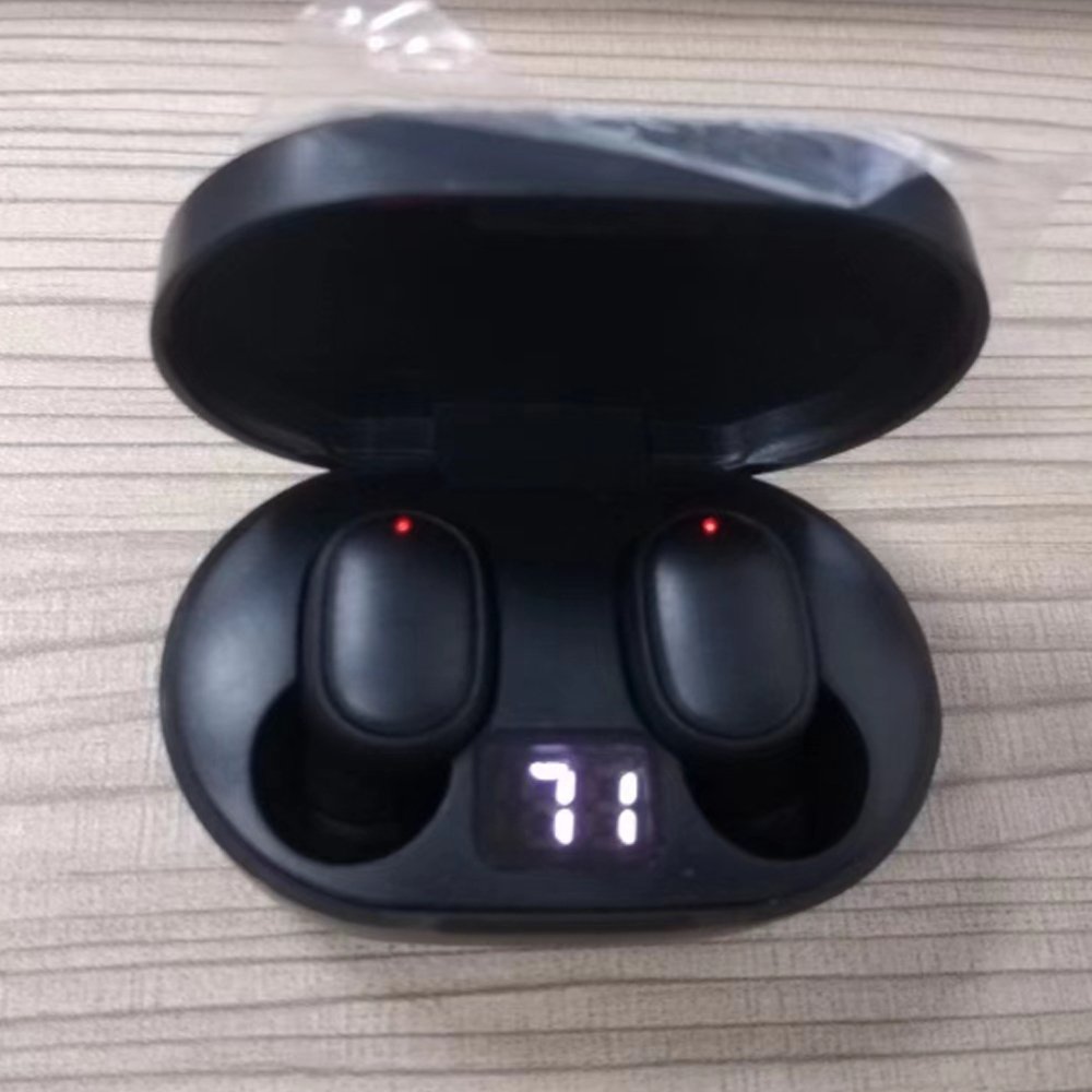 Best Quality Portable E6S In Ear Headset BT5.2 Hifi Sound Mini Manufacturer of Wireless TWS Earbuds White Earphone in China