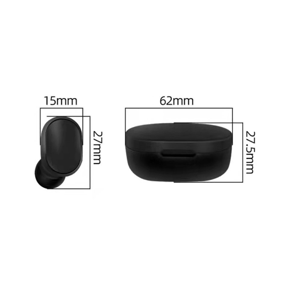 Best Quality Portable E6S In Ear Headset BT5.2 Hifi Sound Mini Manufacturer of Wireless TWS Earbuds White Earphone in China