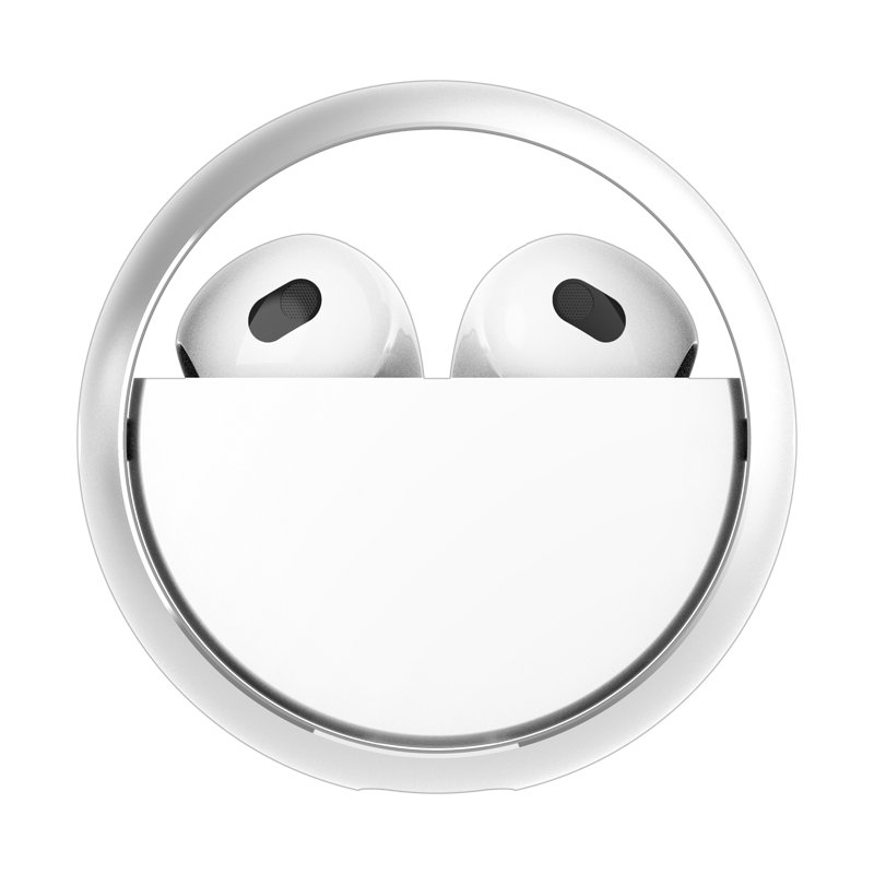 TWS Low-delay BT5.3 Wireless earphone IPX-5 waterproof LED power display with zinc alloy frame of the latest rotary charging