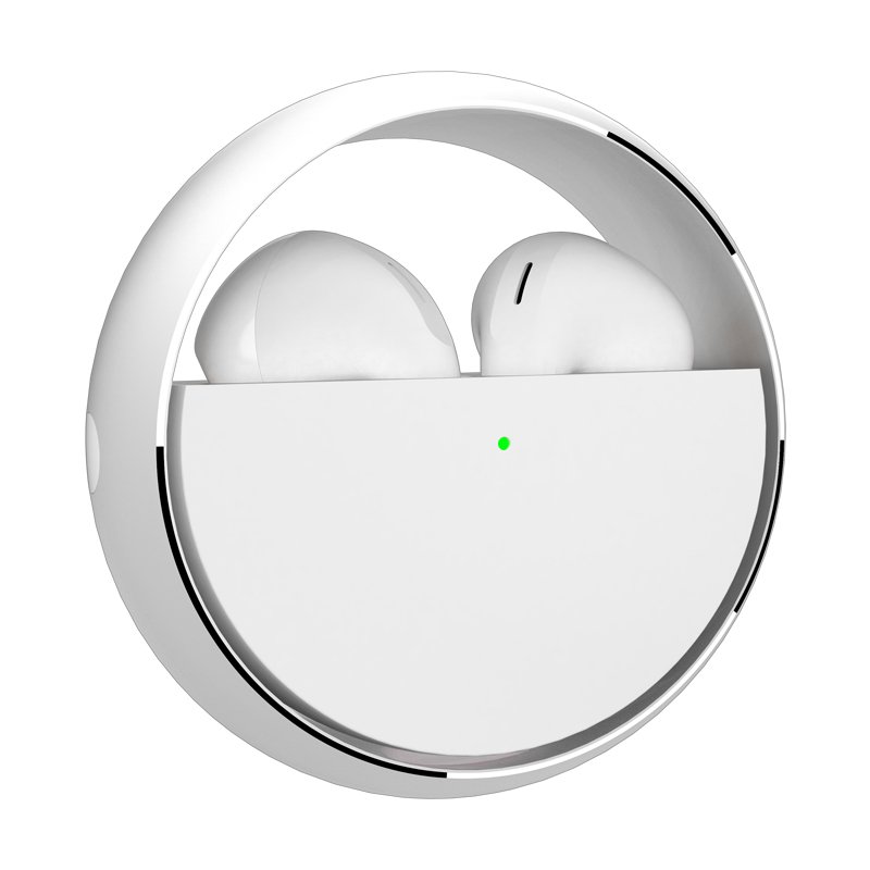 TWS Low-delay BT5.3 Wireless earphone IPX-5 waterproof LED power display with zinc alloy frame of the latest rotary charging