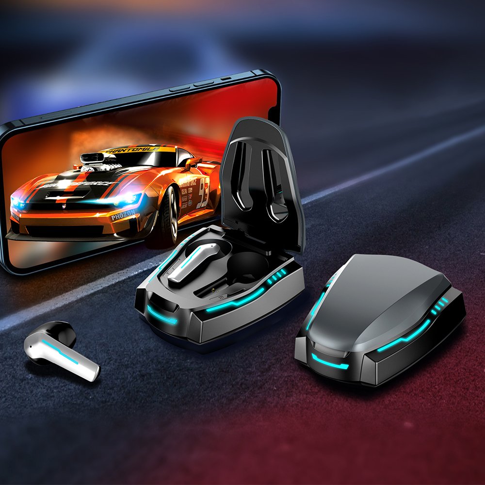 2024 TWS Bluetooth 5.4 Wireless Earbuds In-Ear Gaming Earphone Mobile Phones Gaming Style-YX02
