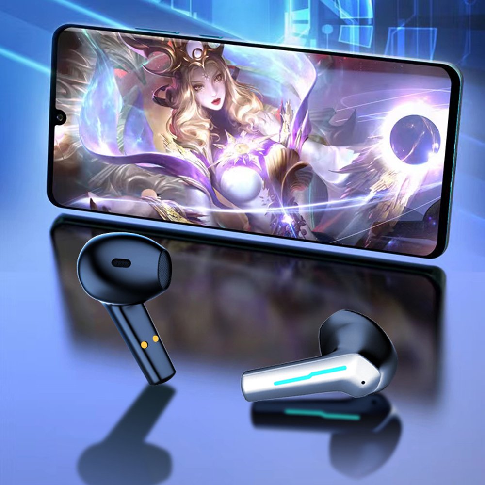 2024 TWS Bluetooth 5.4 Wireless Earbuds In-Ear Gaming Earphone Mobile Phones Gaming Style-YX02