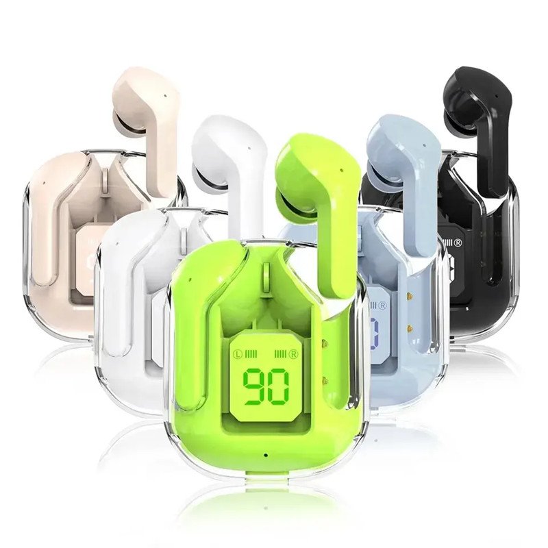 Fashionable Tws in ear phones buds air 31 2024 transparent sport true wireless game gaming headset headphone earbuds earphones